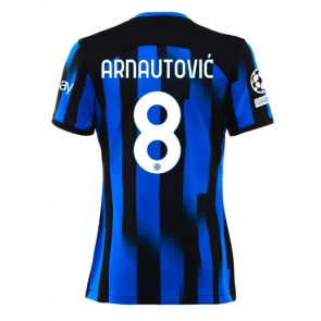 Inter Milan Marko Arnautovic #8 Domaci Dres za Ženska 2023-24 Kratak Rukavima